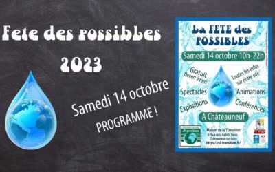 Samedi 14 octobre: Fête des possibles -V’là le programme !