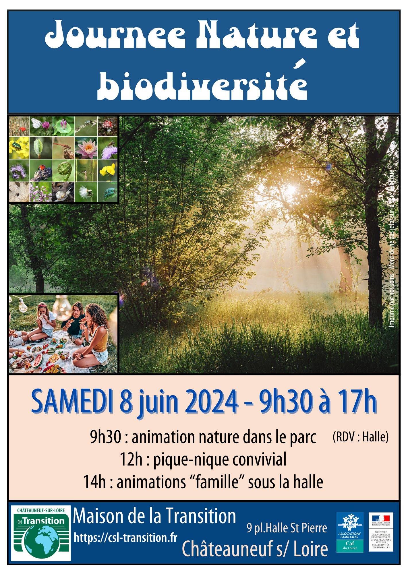 Affiche Journée Nature et Bio