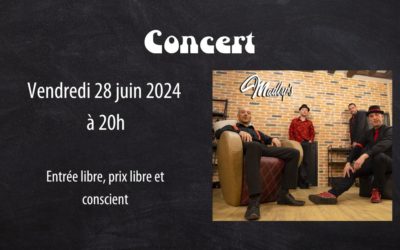 Vendredi 28 Juin: Concert Madly’s – Fête de la Musique !